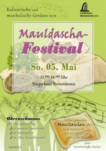 2. Steinenbronner Mauldascha-Festival - LK Steinenbronn @ Bürgerhaus Steinenbronn