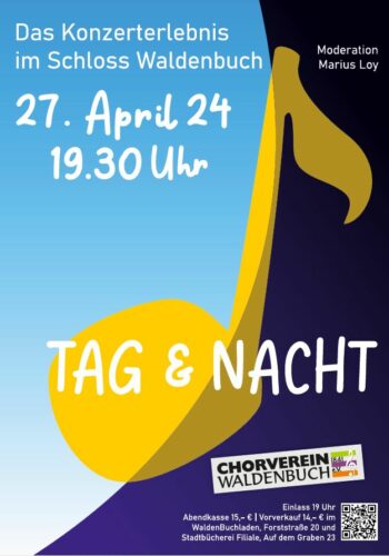 Tag & Nacht - Chorverein Waldenbuch @ Schloss Waldenbuch