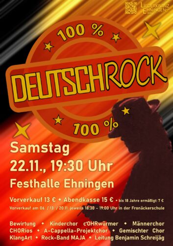 100% DeutschRock - LK Ehningen @ Festhalle Ehningen
