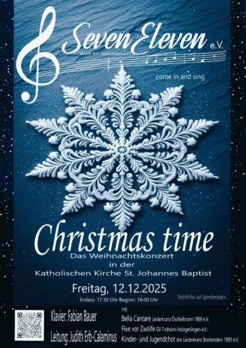Christmas time - Seven Eleven Weil im Schönbuch @ kath. Kirche St. Johannes Baptist