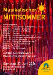 COE Projektchor - Auftritt beim Mittsommer Konzert