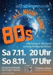 80s ALL NIGHT LONG  - dieStimmbande